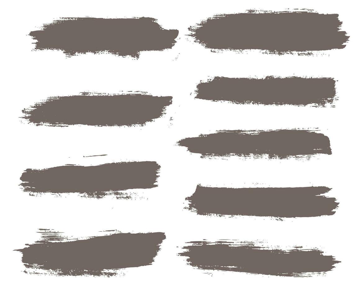 Brush stroke paint ink vector banner background