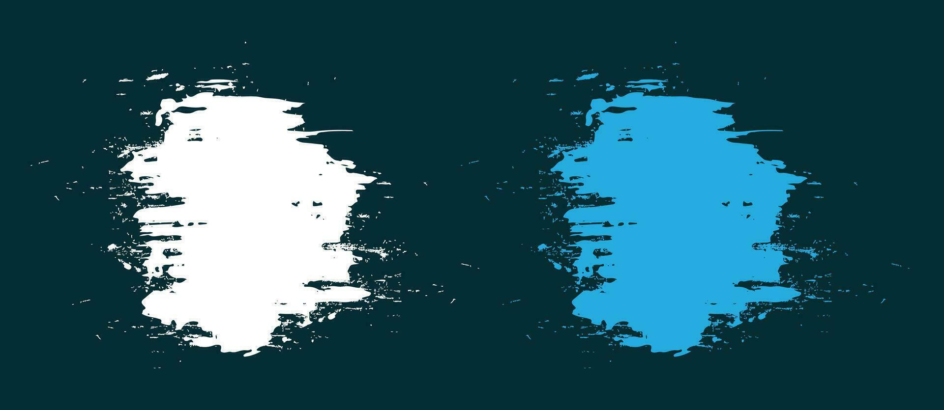 Brush stroke painting isolated background vector