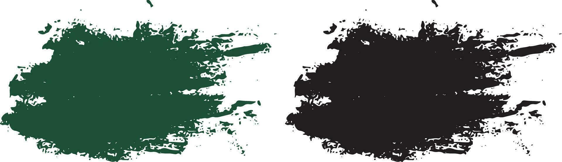 Illustration set of brush stroke vector