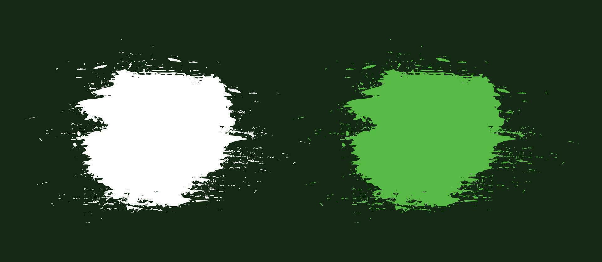 Collection of vector grunge style brush