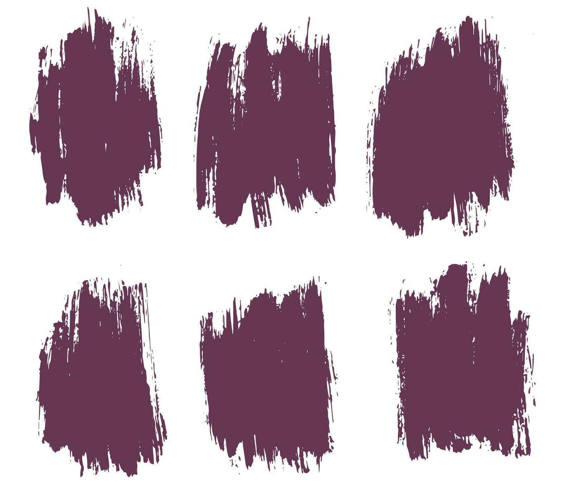 Brushstroke texture vector isolated background