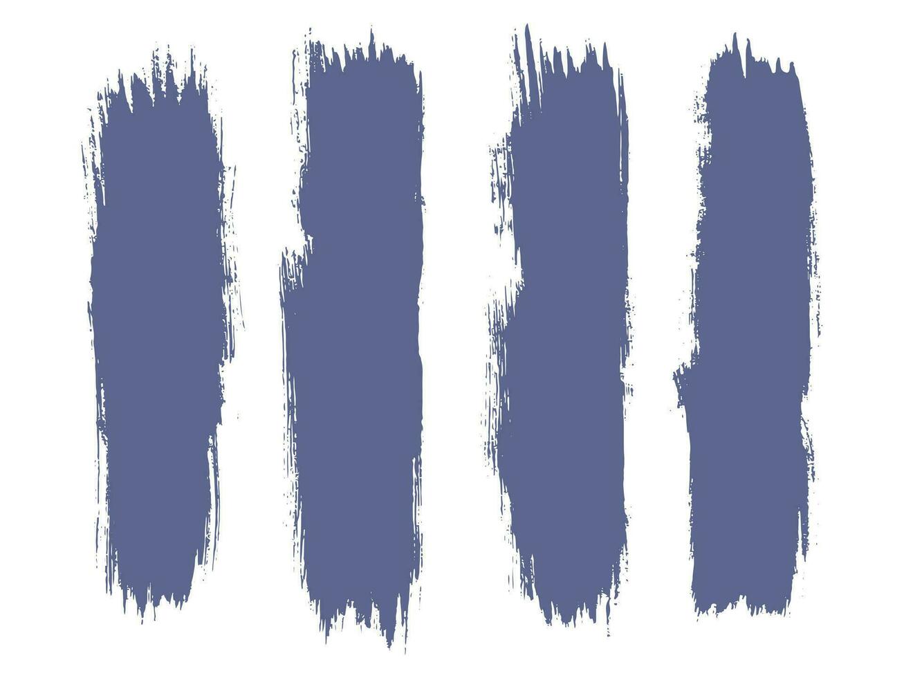 Vector collection of purple grunge texture brush stroke