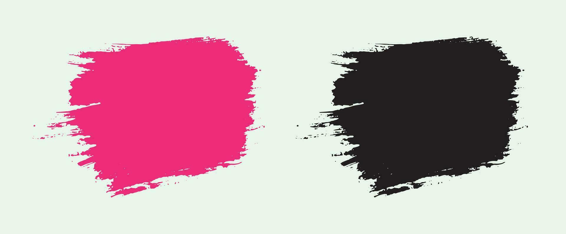 Distressed vector brush stroke background