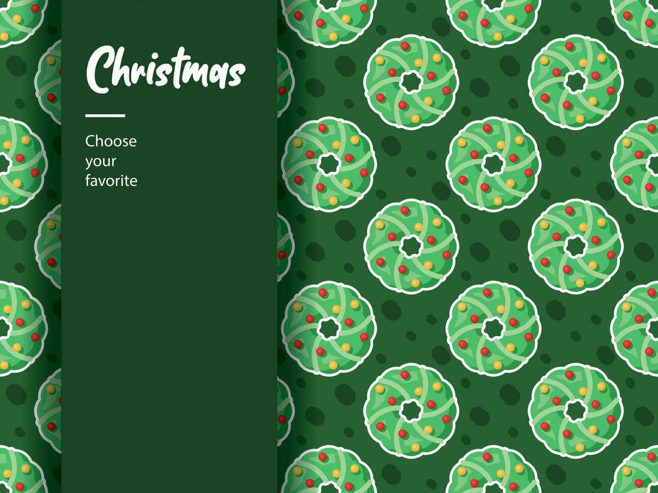 merry christmas 2024 new year cartoon icon element background pattern