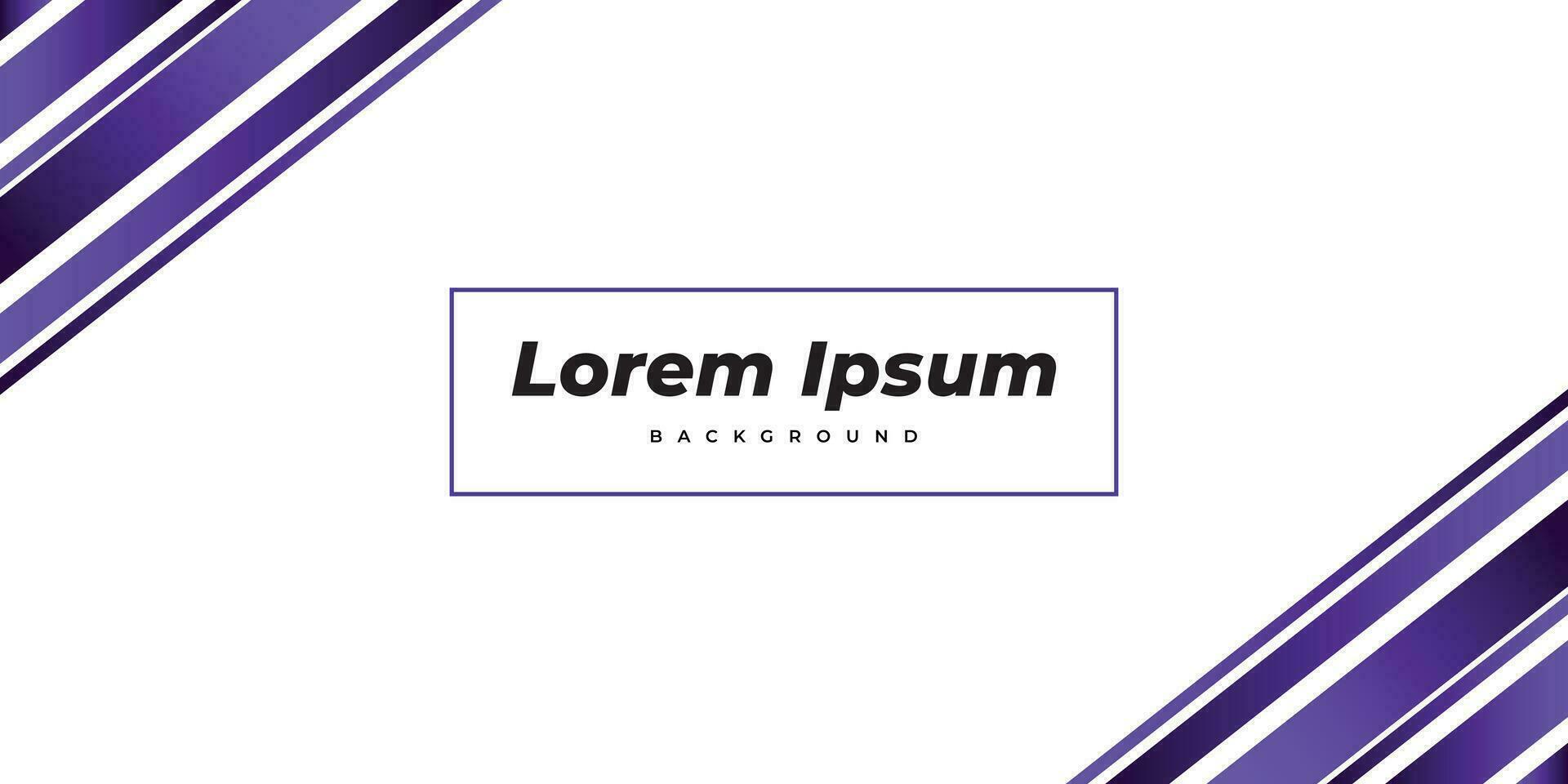 Purple diagonal geometric lines background template copy space. Minimalist stripes frame with purple color gradation. Suitable for poster, banner, presentation, or landing page. vector