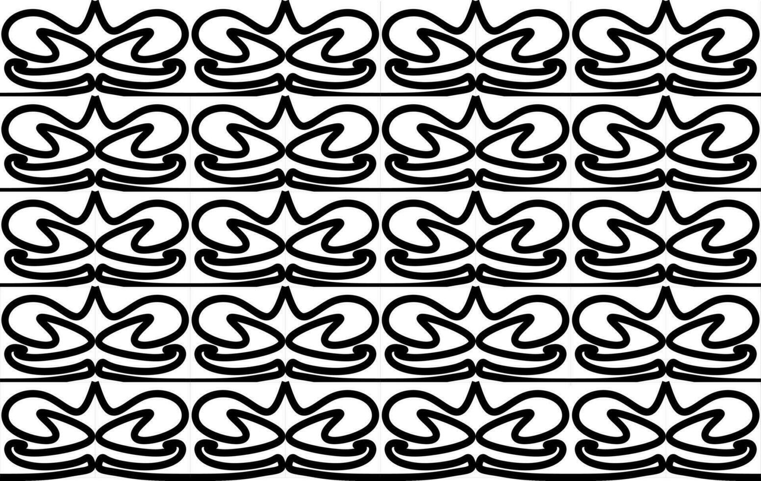 Seamless pattern in geometric ornamental style. Black and white pattern.. duotone graphic design vector