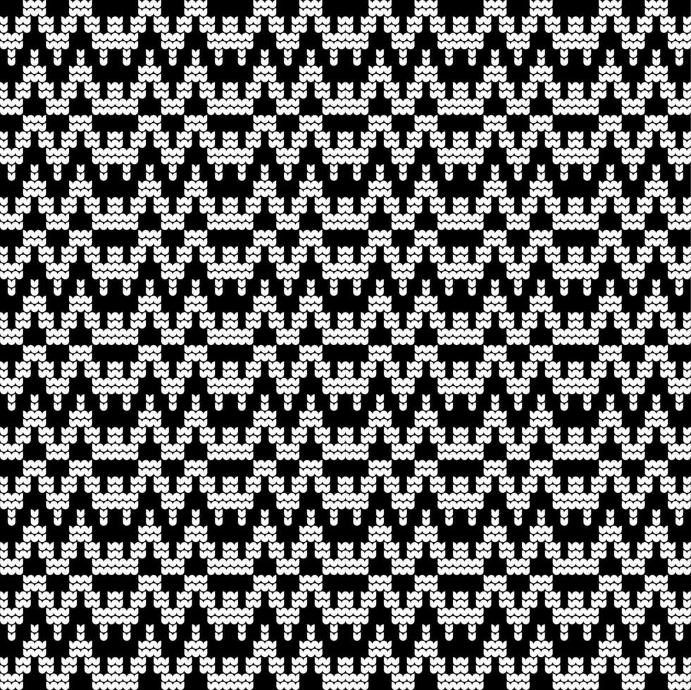 Seamless background with a knitted texture. duotone graphic design, vector