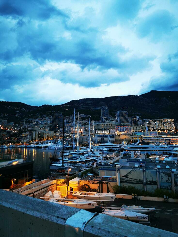 Photo of a bustling harbor filled with boats