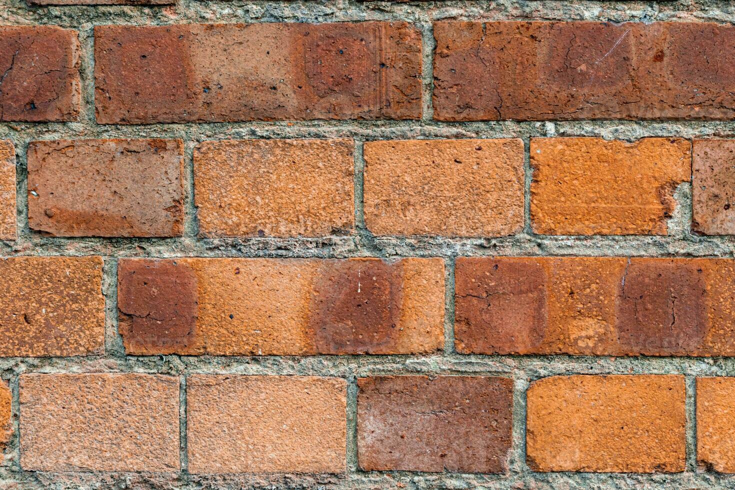 Texture background of bricks with lines photo