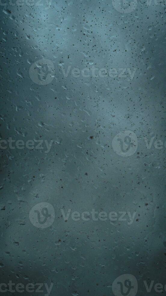 rain water drops on glass photo