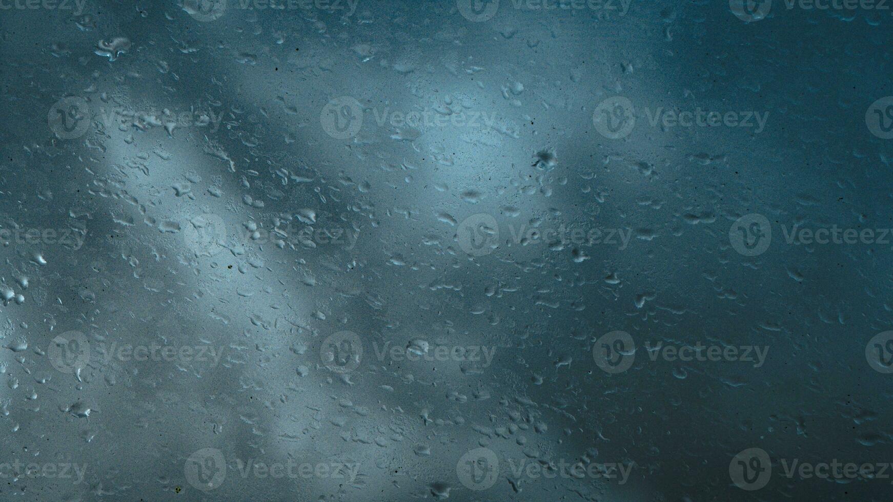 rain water drops on glass photo