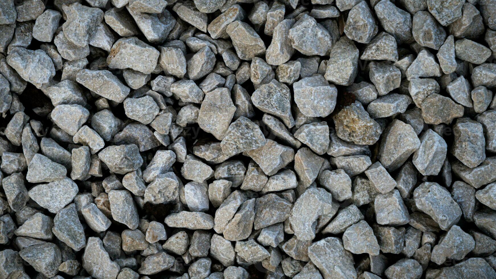 Smooth Grey Stones Natures Decorative Texture photo