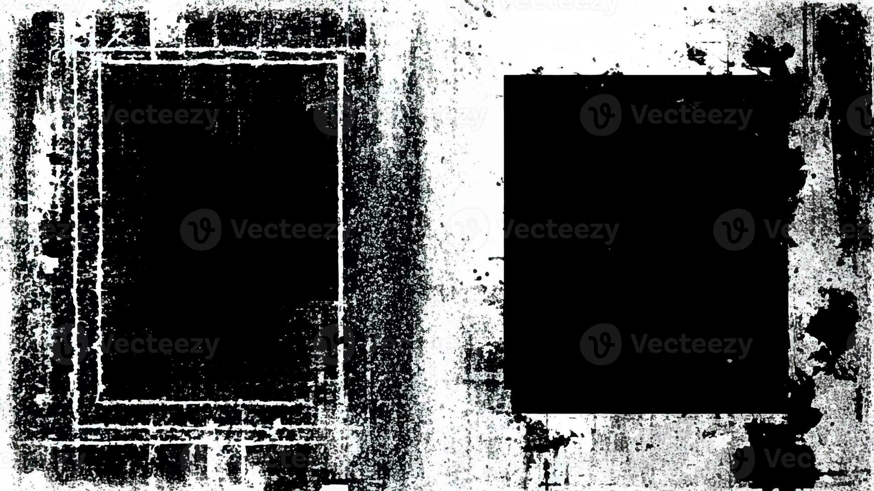 Abstract grunge rectangular frame photo