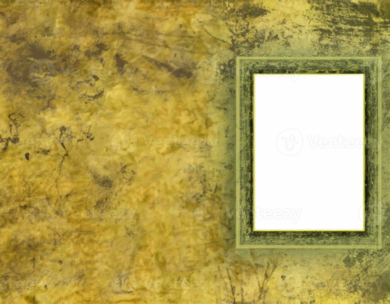 Abstract grunge rectangular frame photo