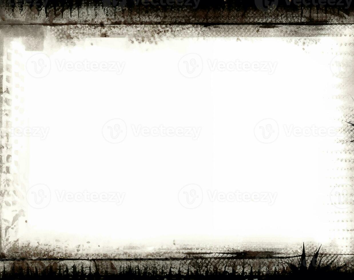 Abstract grunge rectangular frame photo