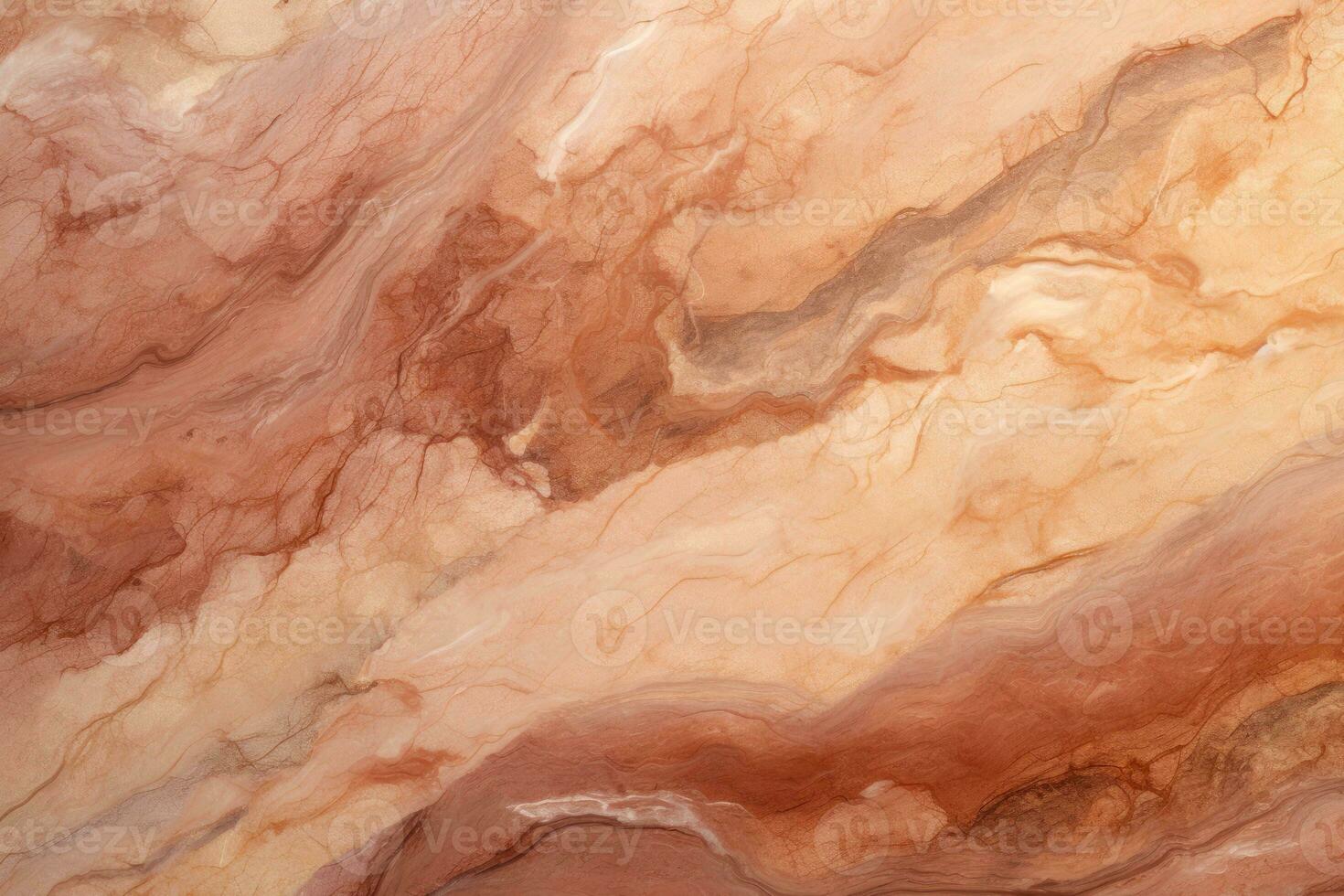 Marble red orange texture. Marble background. Copy Space. Natural pattern of marble. Surface of stone, granite. Stylish design. For backdrop, ceramic floor and wall tiles, interior, AI generated photo
