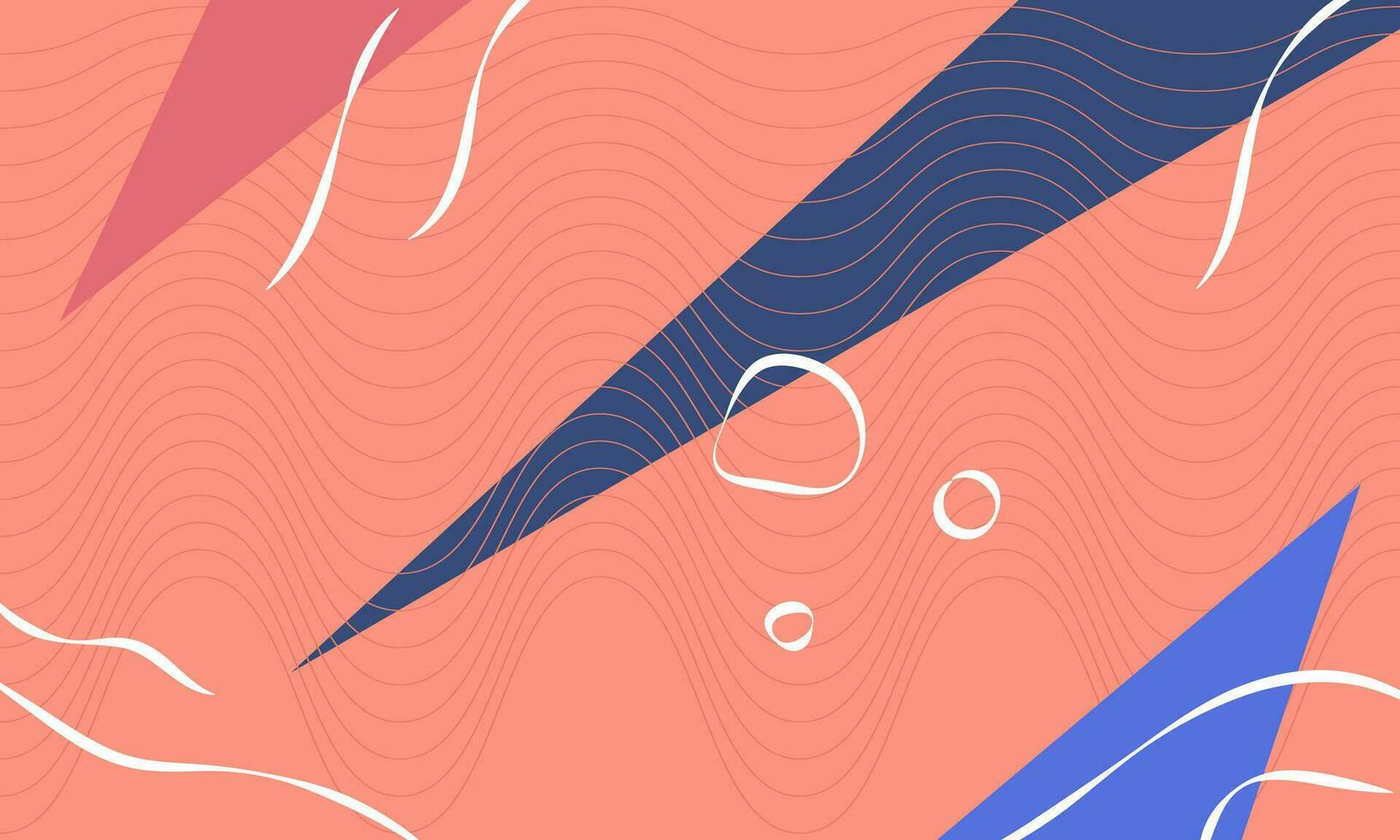 Polygon Abstract background. Colorful flat Illustration with liquid shape composition. Suitable for wallpaper, poster, cover, and content social media vector