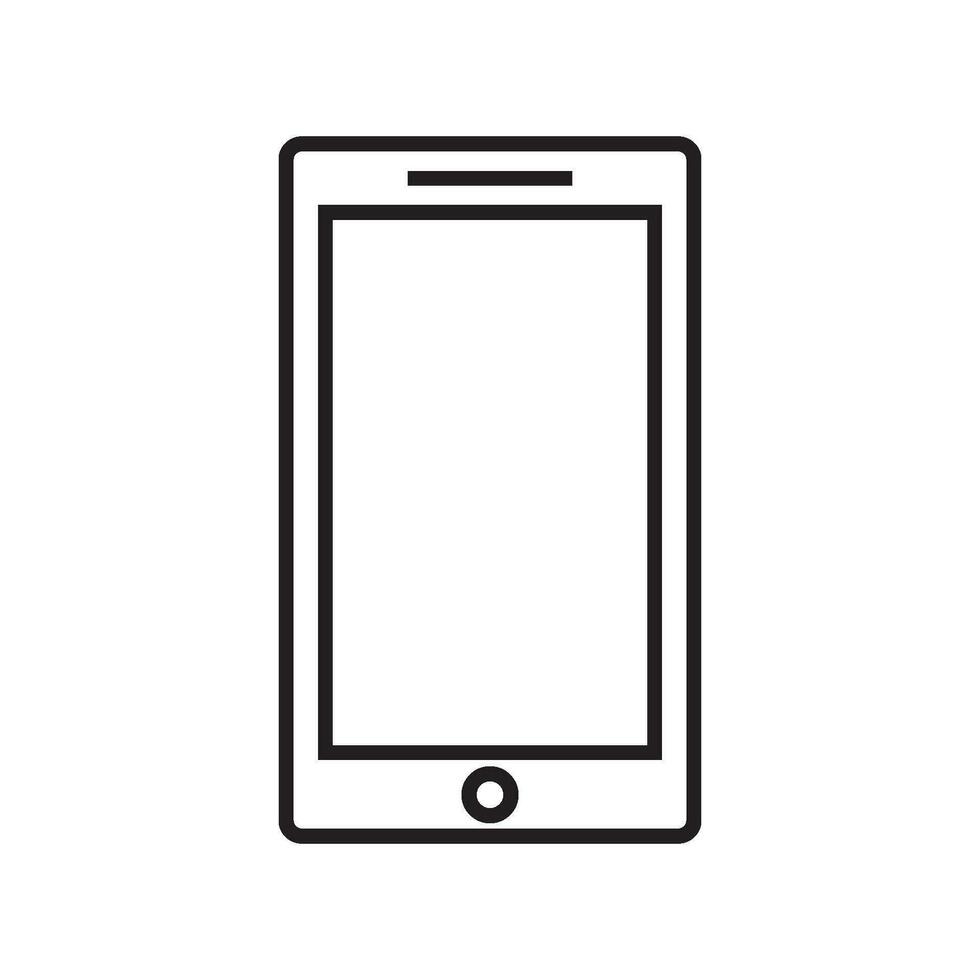 cellphone icon vector