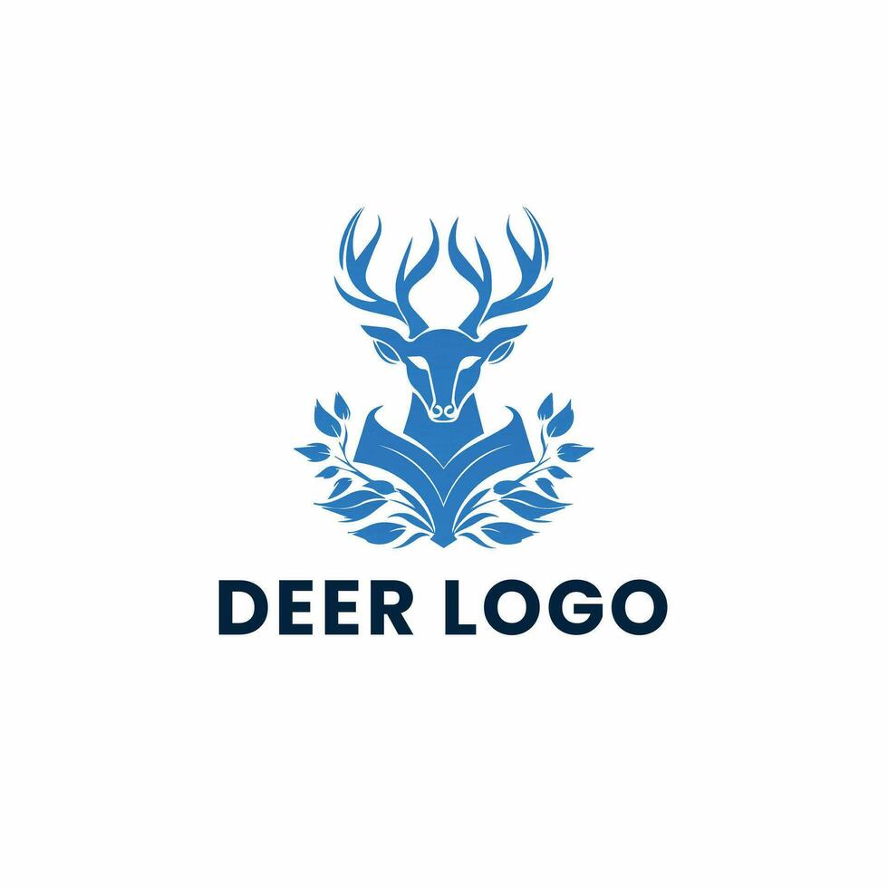 Deer Gradient Colorful illustration logo vector