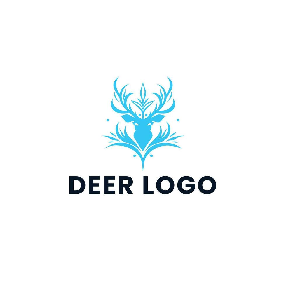 Deer Gradient Colorful illustration logo vector