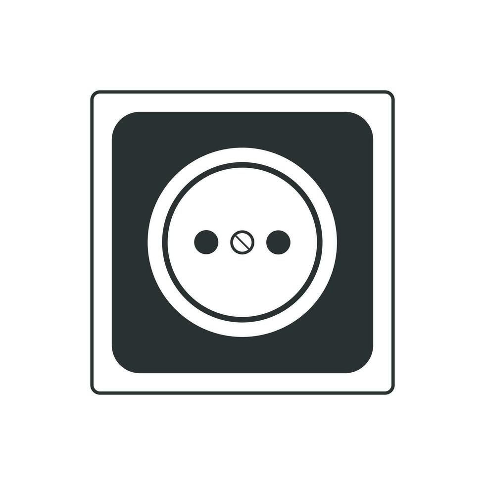 Power Socket symbol. Vector on white background 31697997 Vector Art at