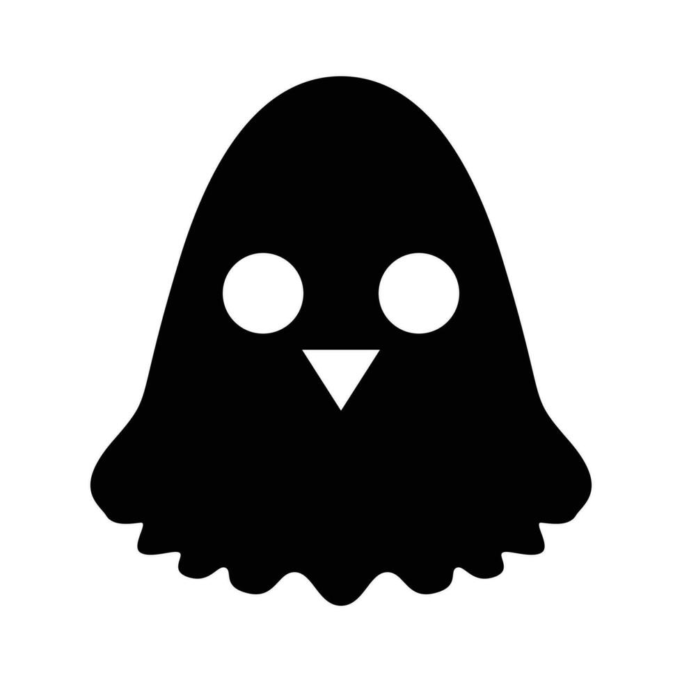 Spooky yet hilarious, Halloween ghost icon brings laughter to the afterlife vector