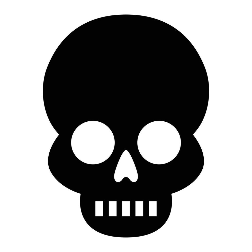 Meet our hilarious Halloween skeleton icon. Adding a spine-tingling dose of humor to your spooky festivities. vector