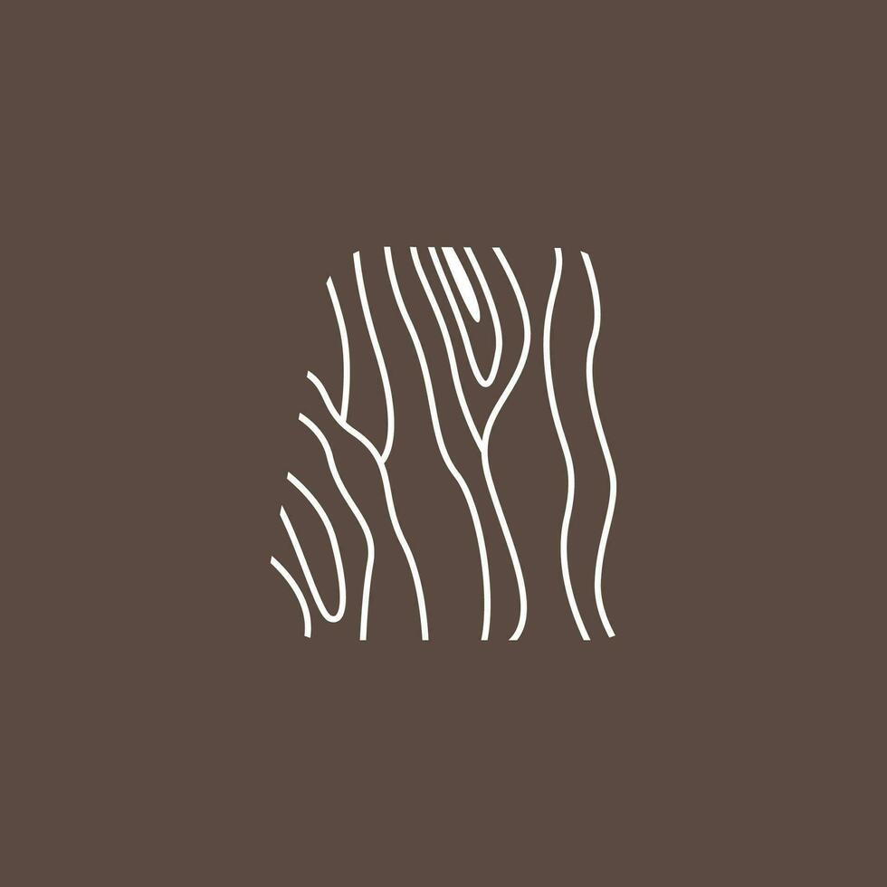Wood Logo, Wood Layers And Natural Fibers Design, Carpenter Vector, Wood Tools vector