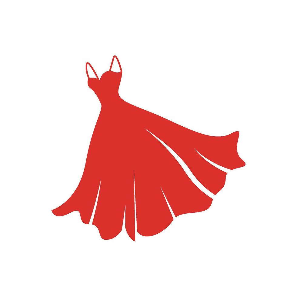 Dress fashion icon design vector