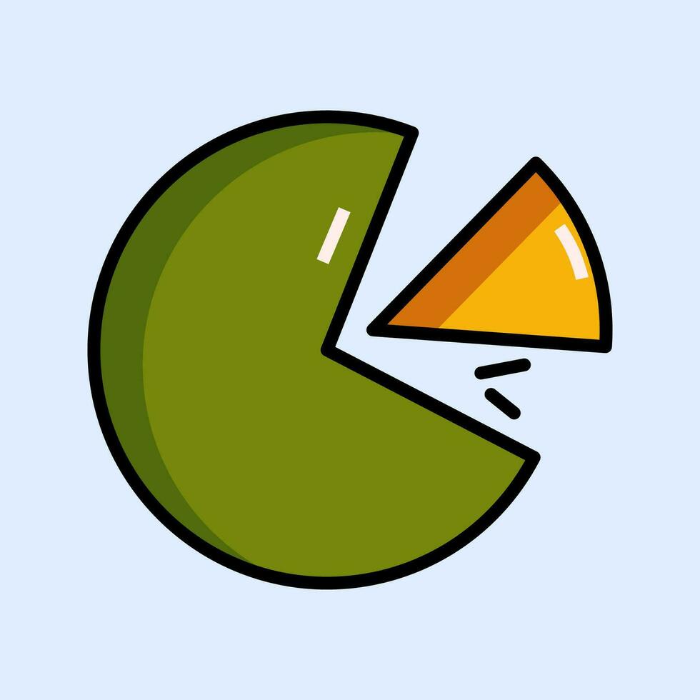 Profit Sharing Colored outline icon design vector