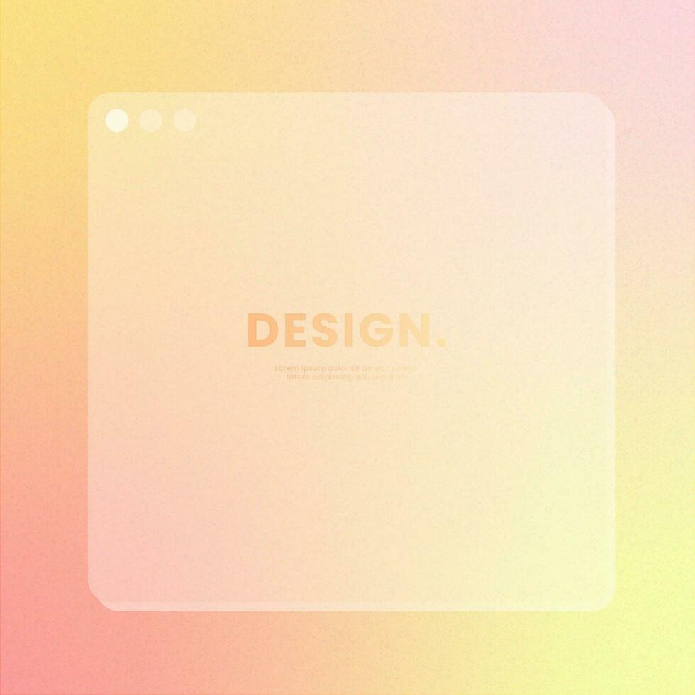 Simple square gradient background. Social media template vector illustration.