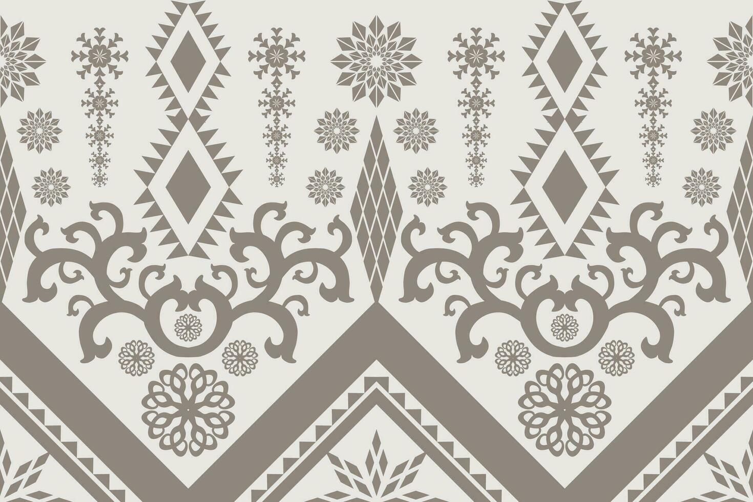 Geometric ethnic oriental traditional art pattern.Figure tribal embroidery style.Design for background,wallpaper,clothing,wrapping,fabric,element,,vector illustration. vector