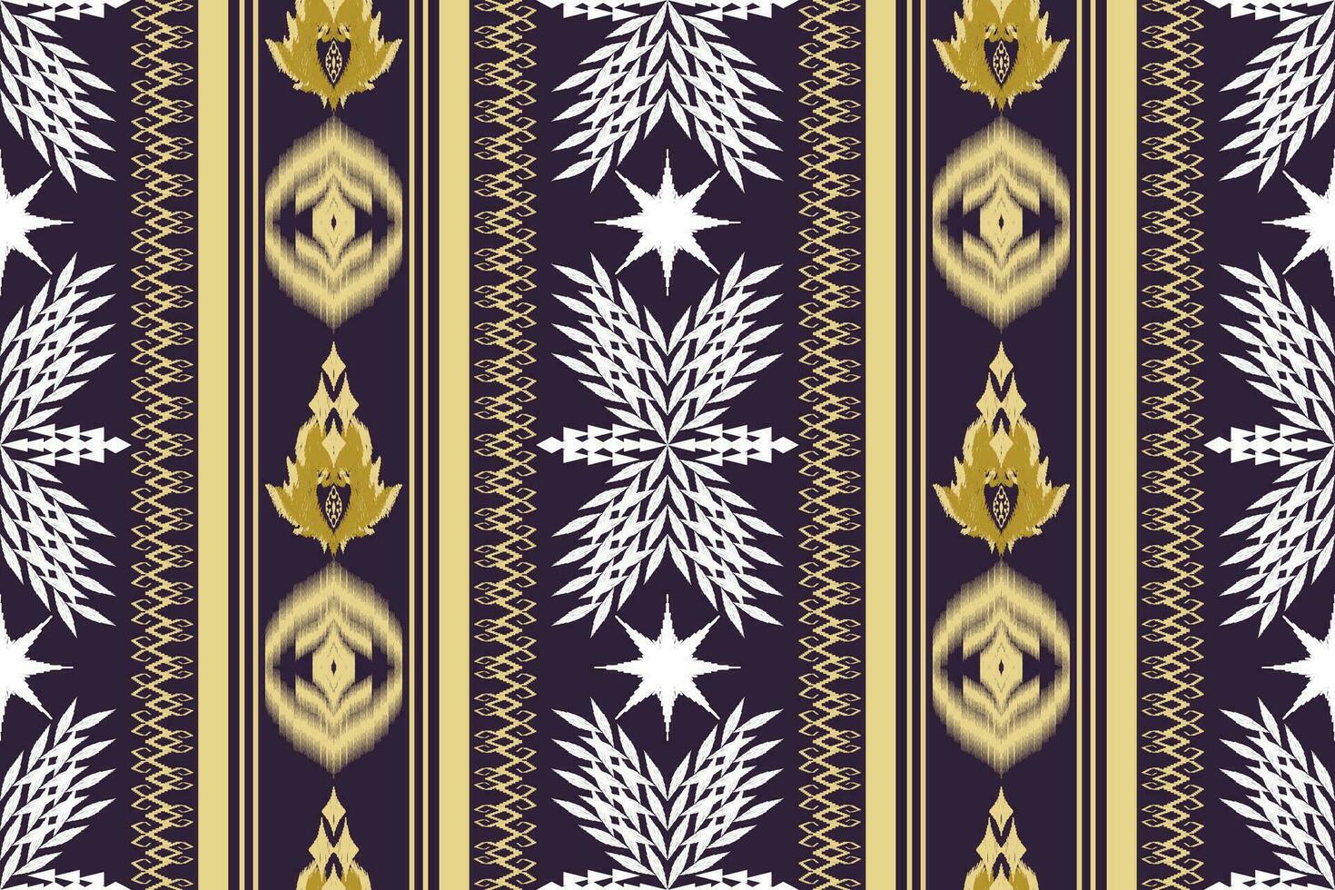 Geometric ethnic oriental traditional art pattern.Figure tribal embroidery style.Design for background,wallpaper,clothing,wrapping,fabric,element,,vector illustration. vector