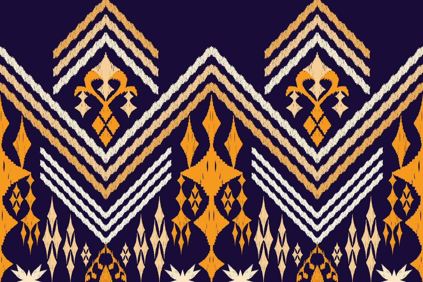 Geometric ethnic oriental traditional art pattern.Figure tribal embroidery style.Design for background,wallpaper,clothing,wrapping,fabric,element,,vector illustration. vector