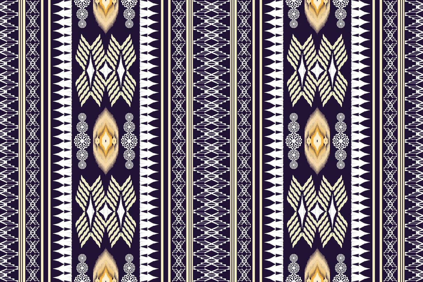 Geometric ethnic oriental traditional art pattern.Figure tribal embroidery style.Design for background,wallpaper,clothing,wrapping,fabric,element,,vector illustration. vector