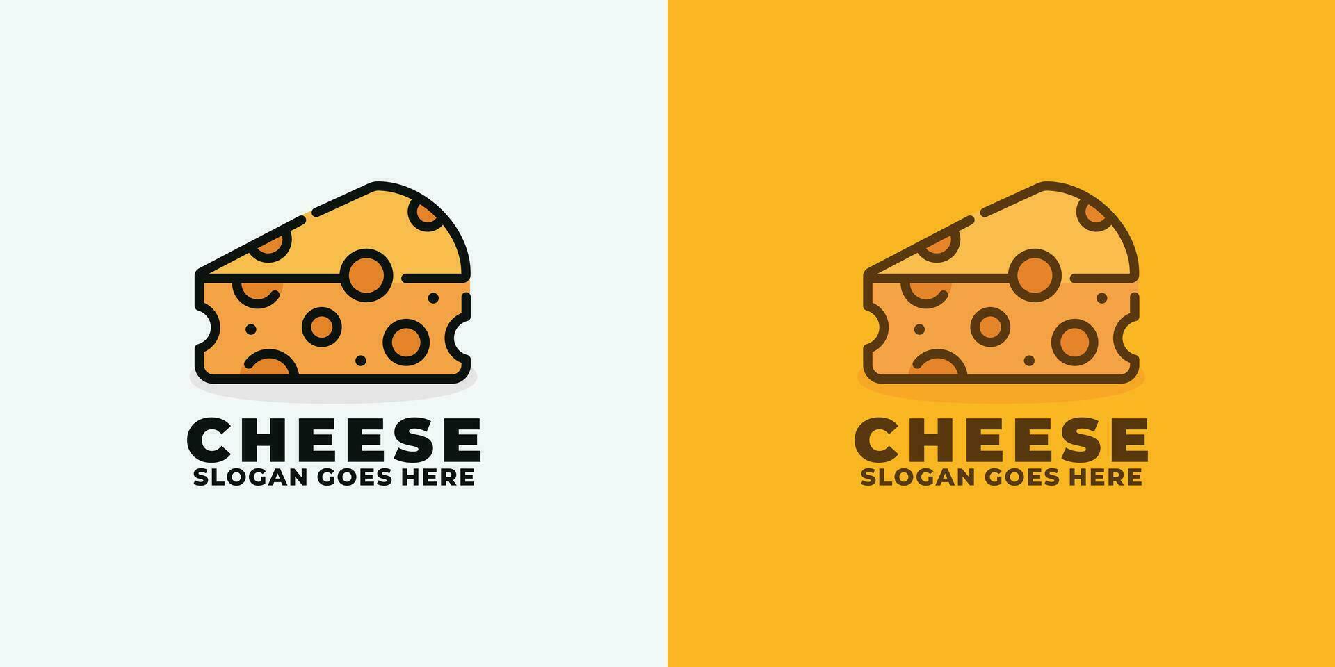Cheese logo design vector illustration 31699750 Vector Art at Vecteezy