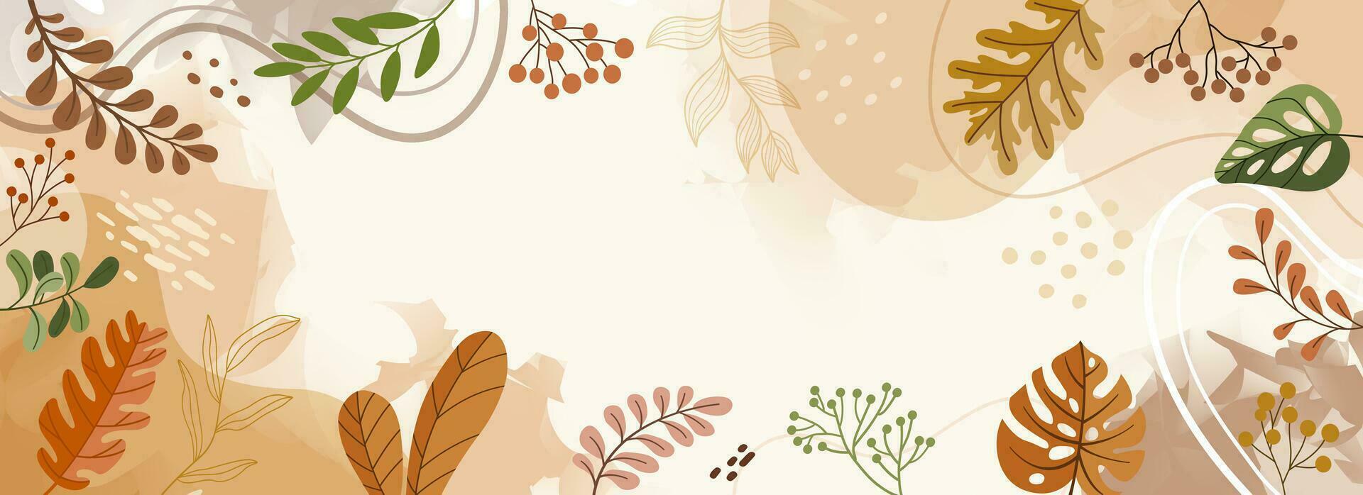 Spring background with beautiful. abstract backgrounds. space for text. for posters, cover design templates, social media stories wallpapers with spring leaves. vector