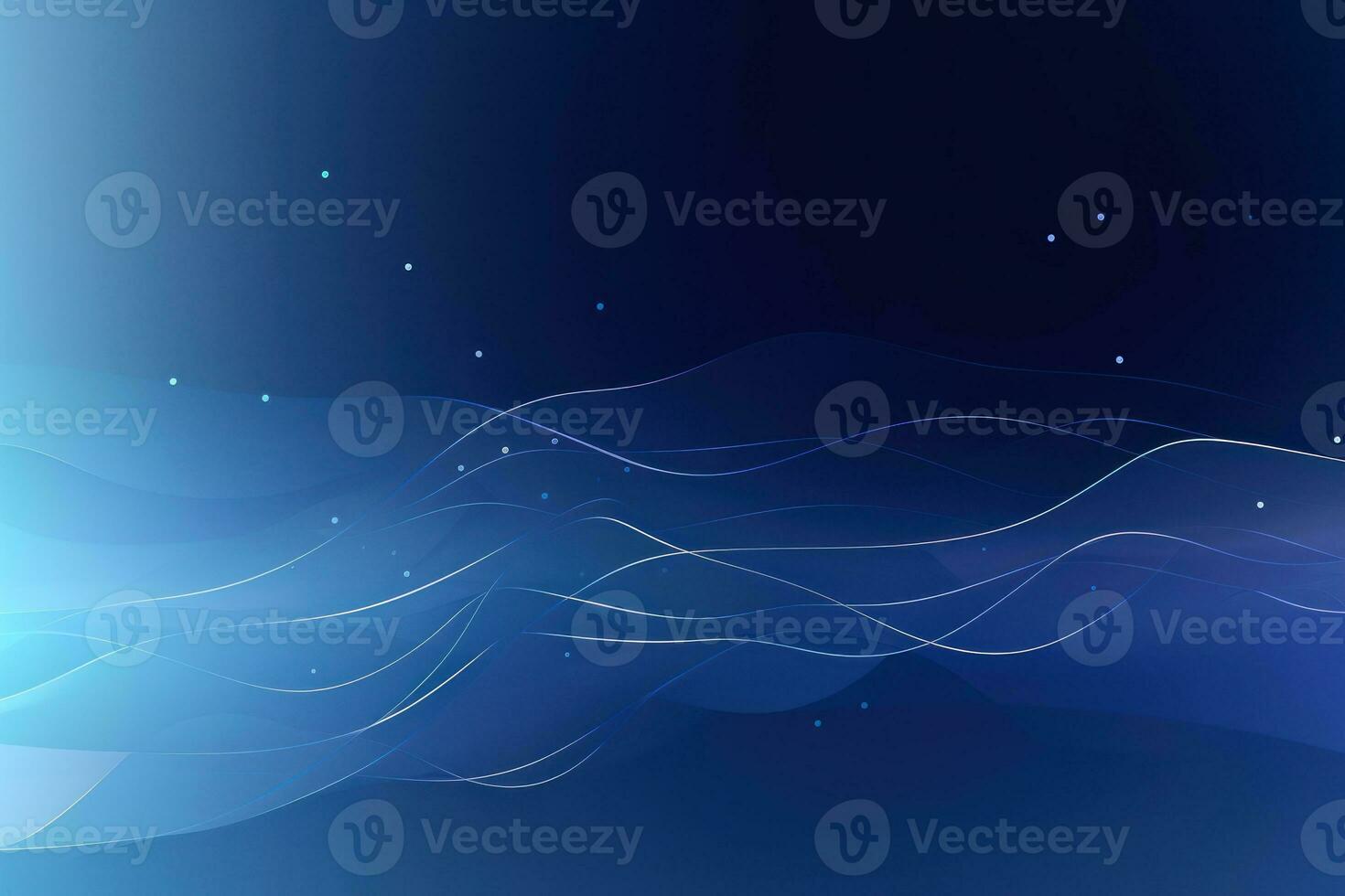 Futuristic point wave. Abstract background with a dynamic wave. Generative AI photo