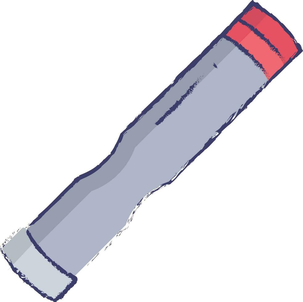 Muddler hand drawn vector illustration