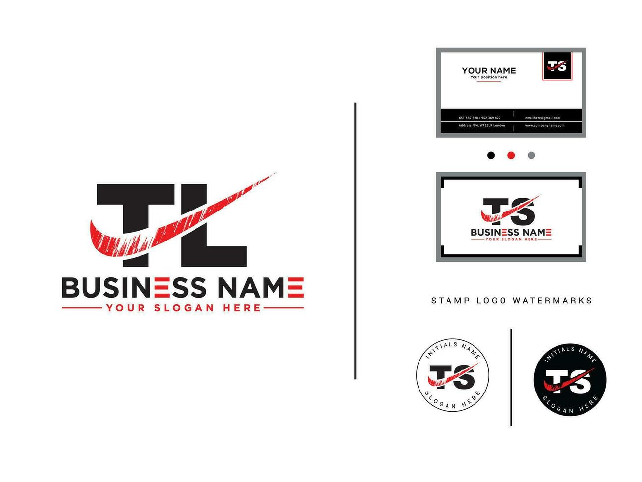 Minimalist Tl Business Brush Logo, Creative TL Logo Icon Brush Letter Design vector