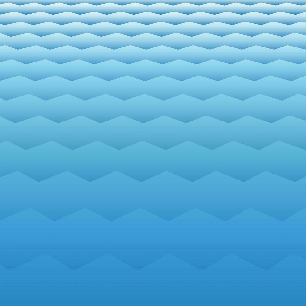 Hexagon shape blue gradient abstract background vector