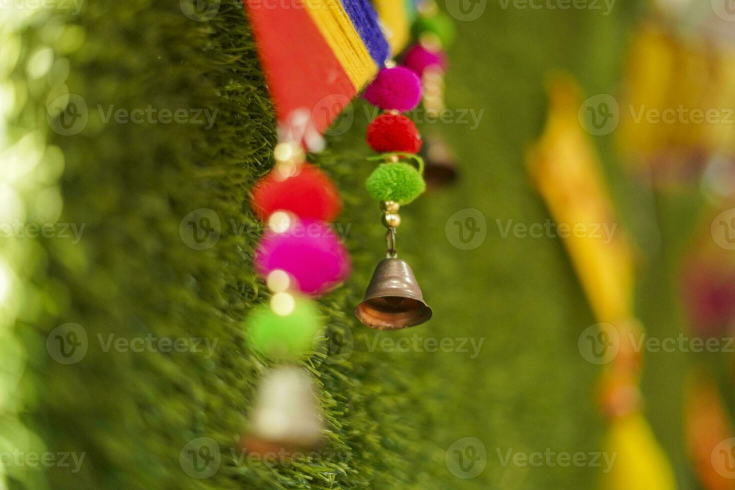 Indian traditional wedding or home decoration art and craft photo