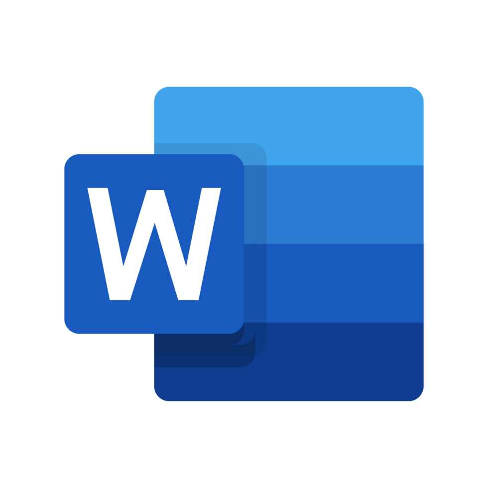 Microsoft word logo transparent PNG 31702136 PNG