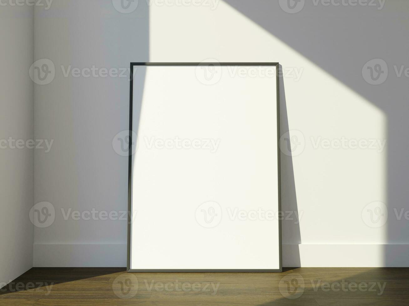 Mockup image of Blank billboard white screen posters for advertising, Blank photo frames display for your design