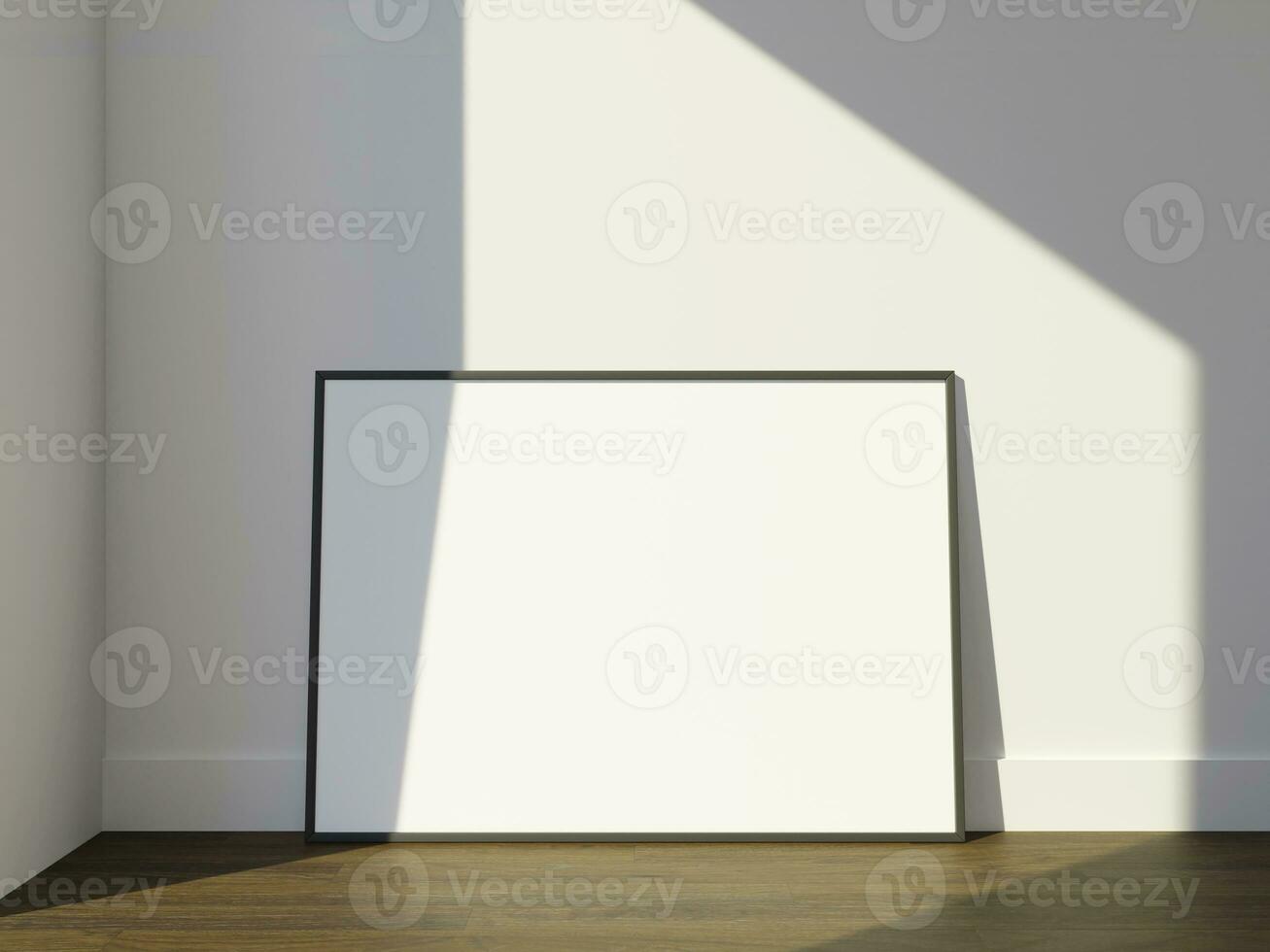 Mockup image of Blank billboard white screen posters for advertising, Blank photo frames display for your design