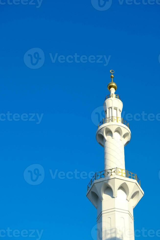 White Islamic Architecture photo