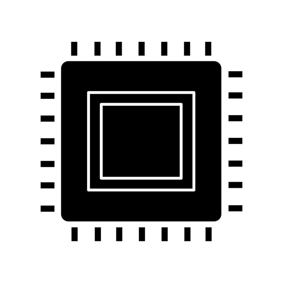 Processor icon, design inspiration vector template