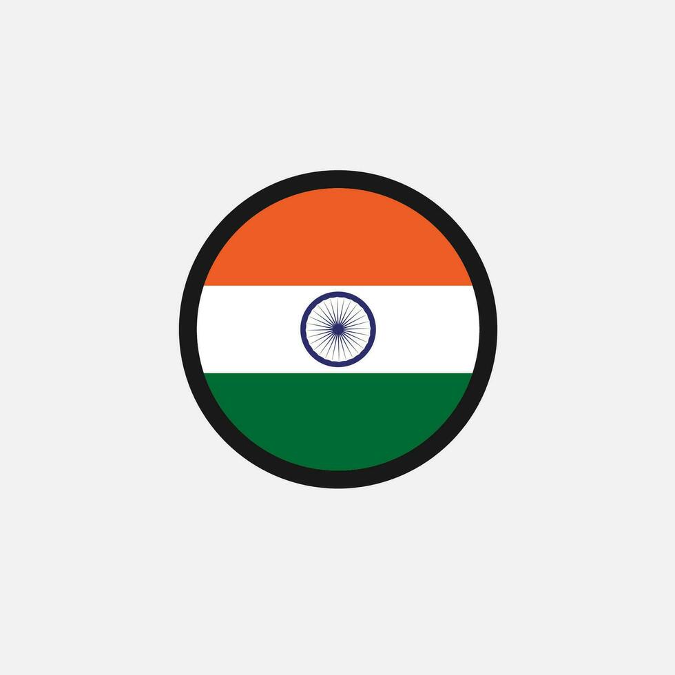 India flag icon vector