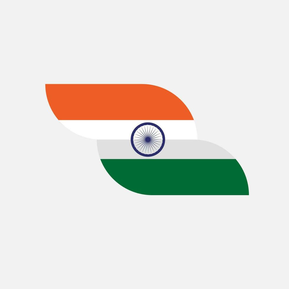 icono de la bandera india vector