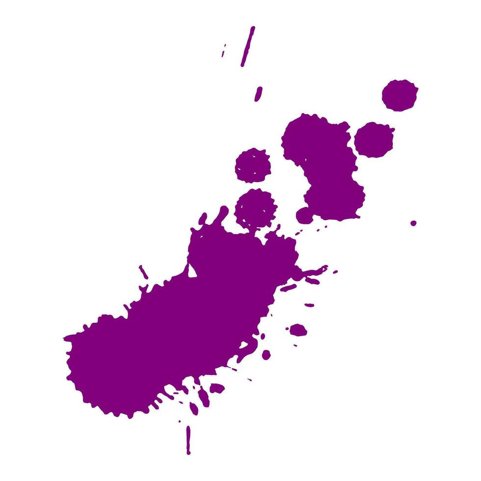 purple ink splash brush drop vector